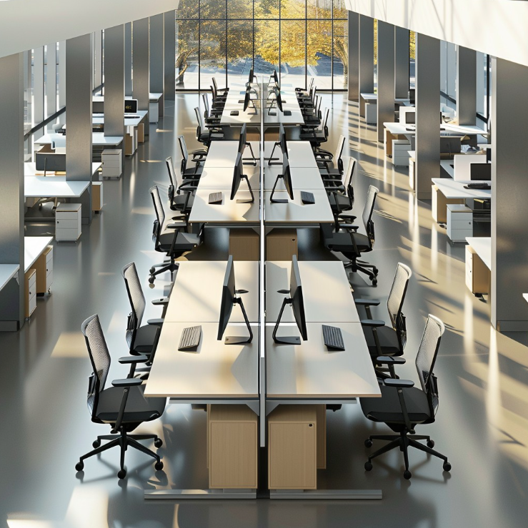 Modern Workstations Soluciones de estaciones de trabajo de oficina