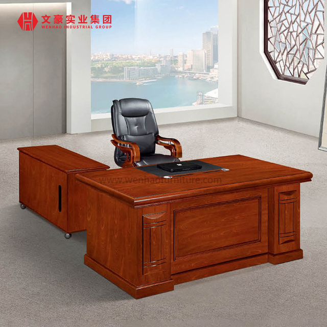 Escritorio de oficina antiguo de la pintura de la chapa del poste del fabricante de muebles de oficina de China