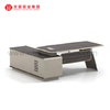 Mesa comercial de Boss del escritorio del encargado de la melamina del escritorio en forma de L para la oficina
