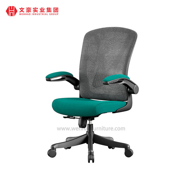 La mejor silla de oficina de malla con asiento verde, sillas de escritorio tapizadas, fabricantes en China