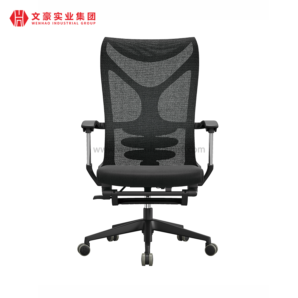 Silla de ordenador ergonómica moderna, silla de oficina de malla giratoria con respaldo medio, multifunción, gerente ejecutivo