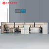 Fábrica de estaciones de trabajo en China Diseño de muebles de oficina con pantalla de trabajo