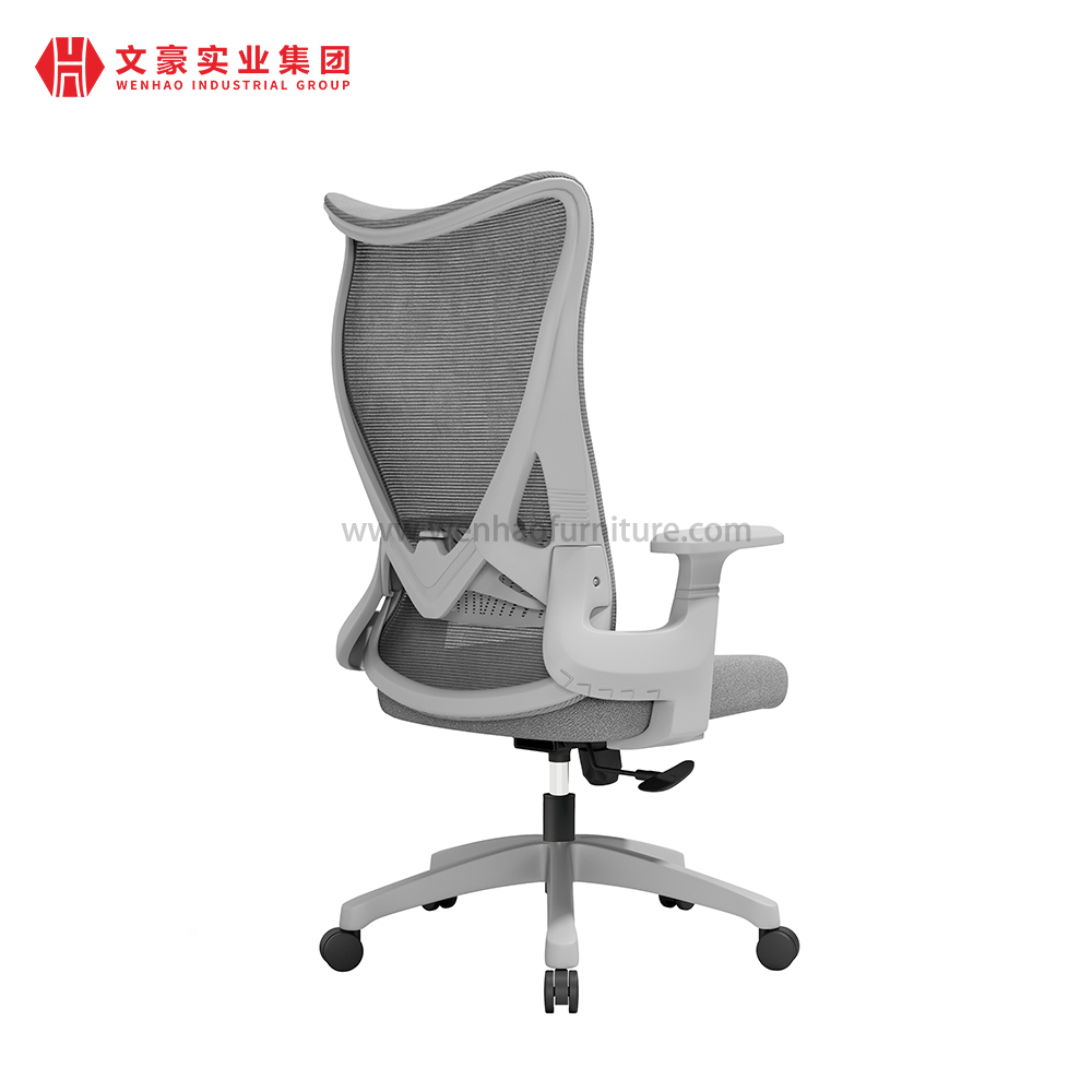 Silla de oficina ergonómica ejecutiva giratoria ergonómica de malla con respaldo alto de China