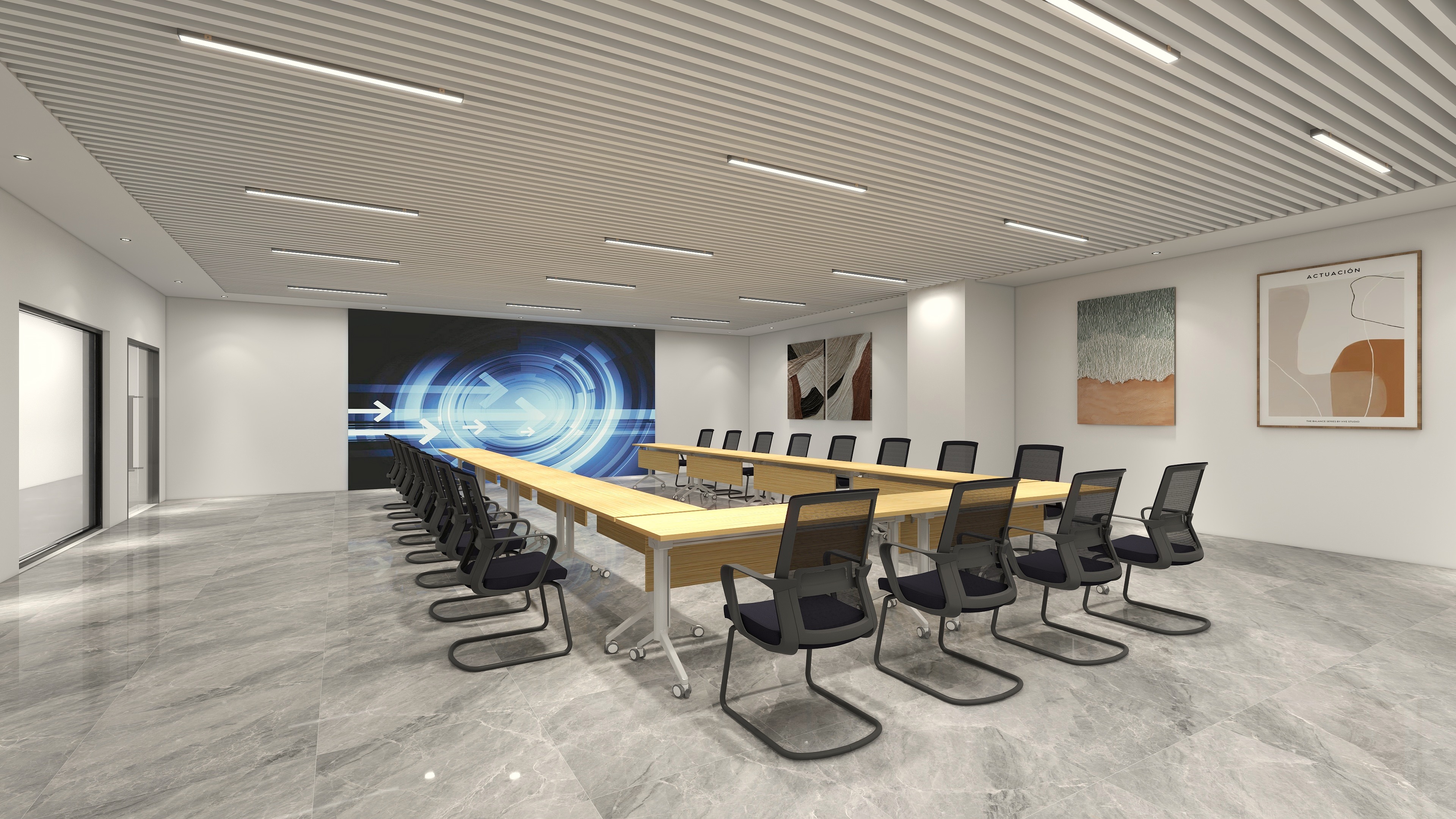 muebles de espacio de oficina