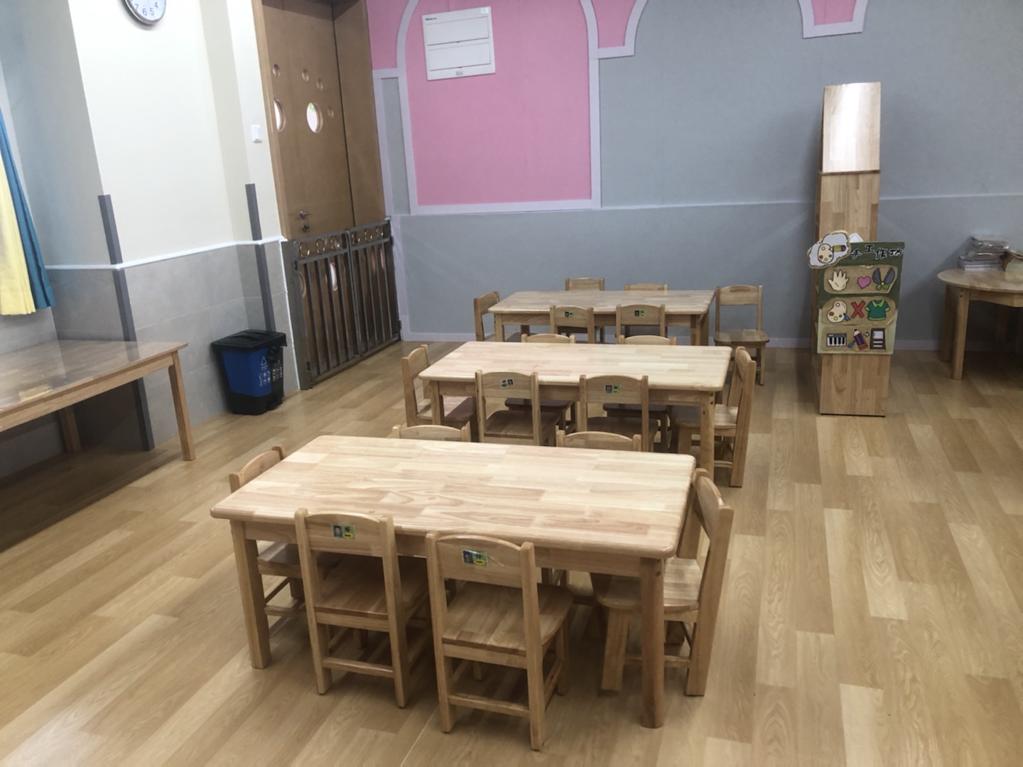 Equipo de rehabilitación infantil