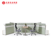 Conjunto moderno de muebles de oficina, escritorio de oficina, estación de trabajo de alta calidad para 2/4/6 personas