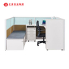Puesto de trabajo de oficina modular móvil de la partición de la oficina del escritorio de los muebles de oficina de los cubículos del ordenador