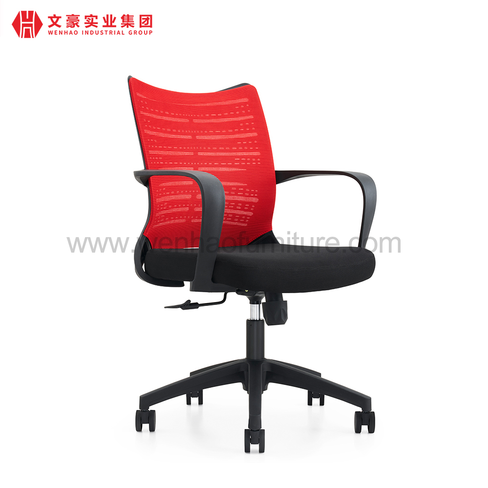 Sillas de oficina Ergo de malla con ruedas Fábrica de sillas de escritorio tapizadas en China