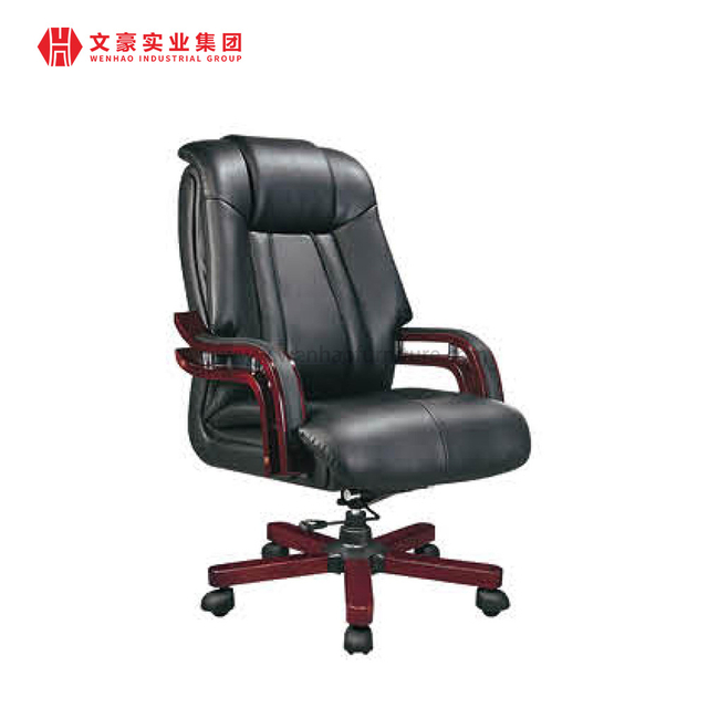 Silla ejecutiva caliente de la oficina del cuero del ordenador del eslabón giratorio del sillón del personal de oficina del puesto de trabajo de la venta