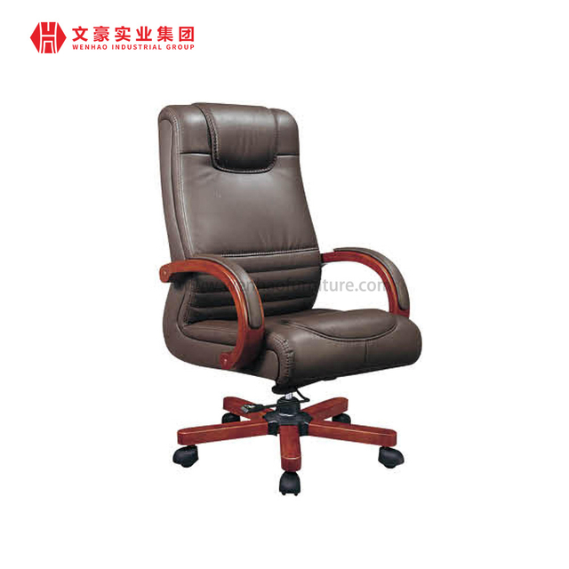 Silla de cuero contemporánea del juego del estilo inglés de la oficina comercial del precio barato