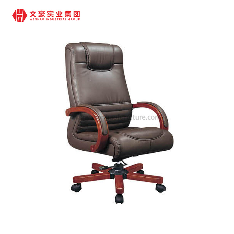 Silla de cuero contemporánea del juego del estilo inglés de la oficina comercial del precio barato