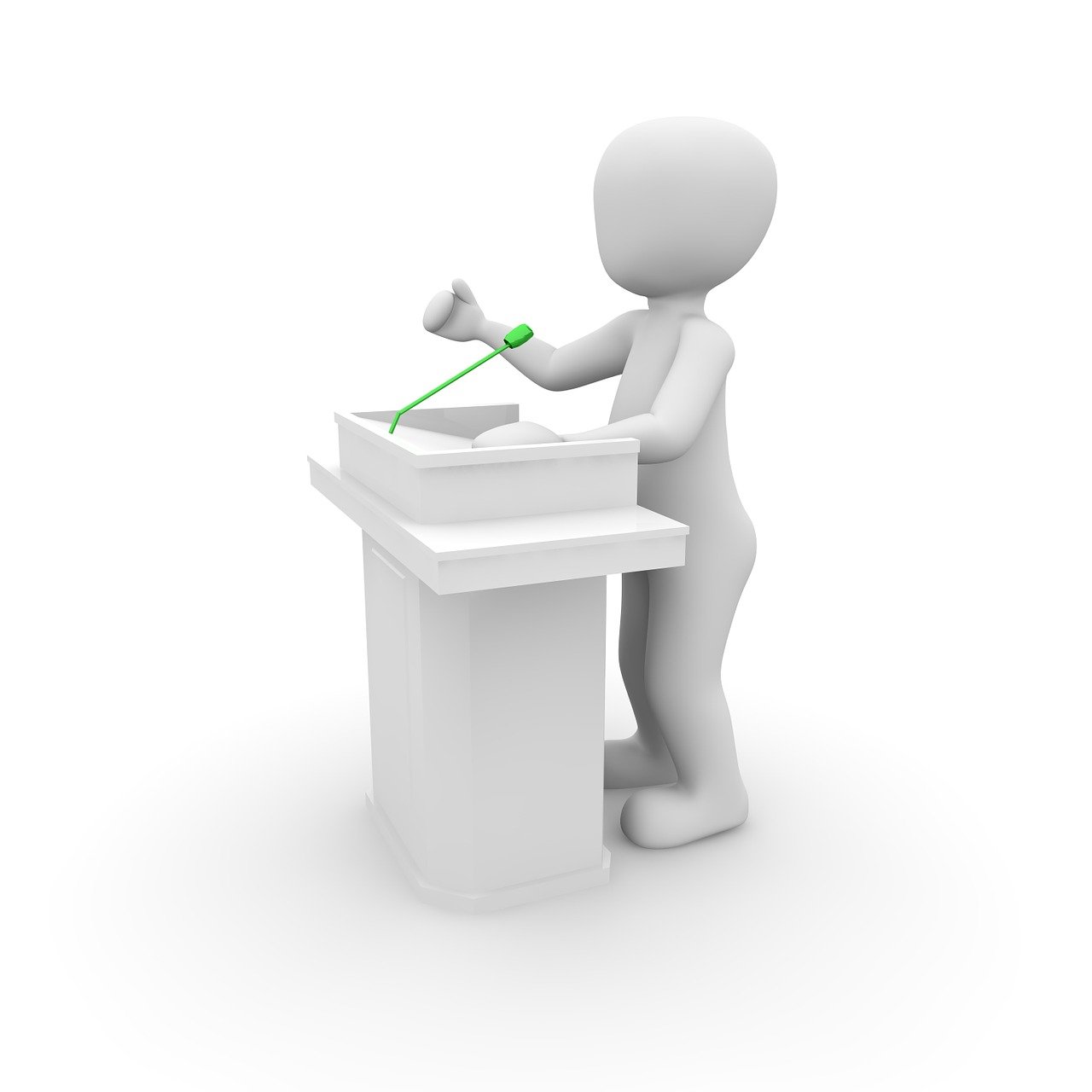 mesa de discursos de la iglesia