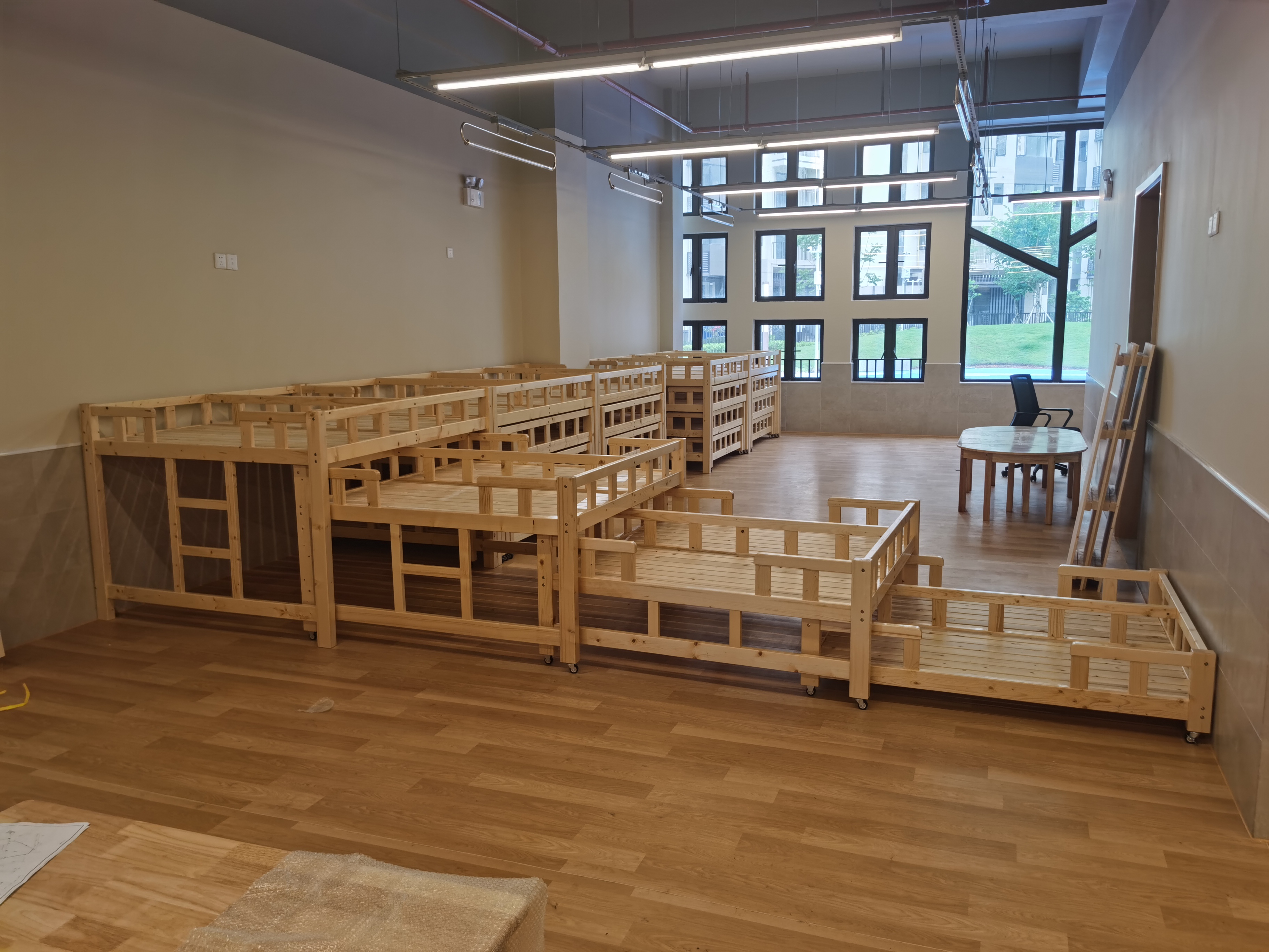 Cama de madera