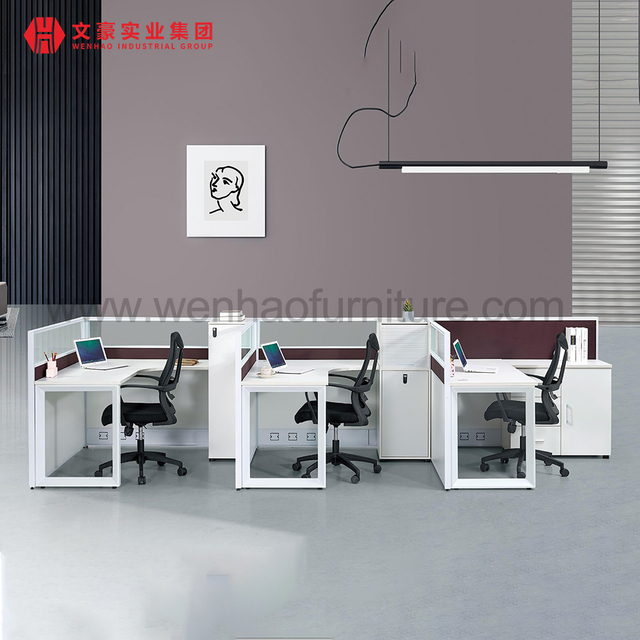 Fabricante, venta al por mayor, personal de trabajo, espacio abierto, estación de trabajo, escritorio de oficina, partición de oficina, mesa de cubículo