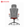 Sillas de oficina ergonómicas de malla con reposacabezas y apoyabrazos ajustables Silla de escritorio tapizada naranja Fábrica