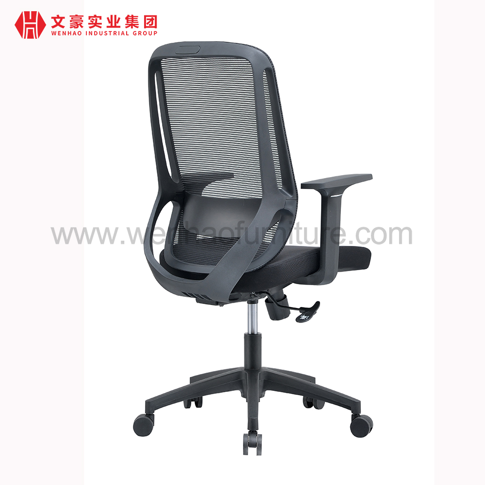 Silla ergonómica cómoda de la oficina de la tarea de la malla del eslabón giratorio al por mayor directo de la fábrica mediados de-espalda para la oficina