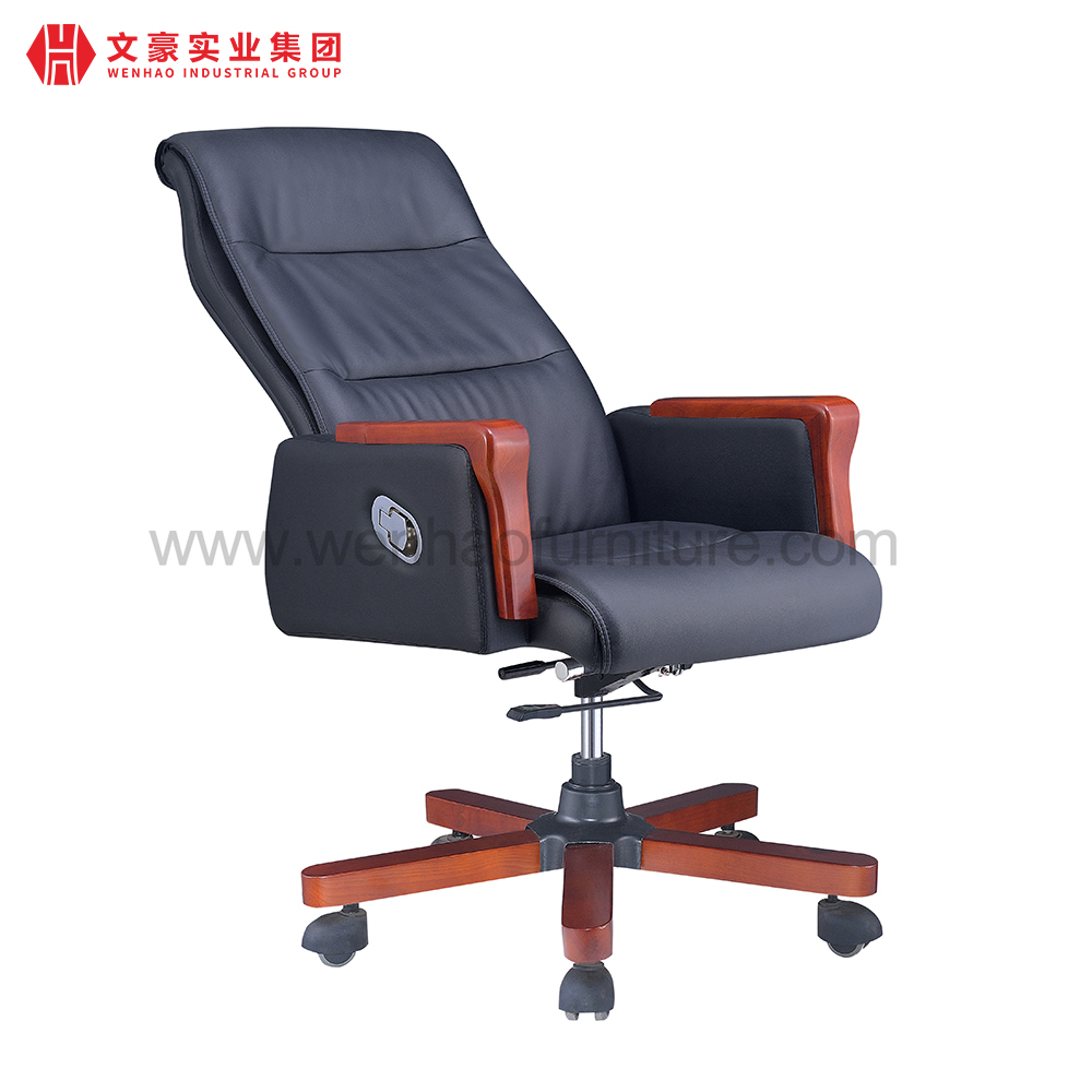 Sillas de escritorio tapizadas clásicas de cuero ergonómicas de gama alta de Boss de la oficina ejecutiva de la silla