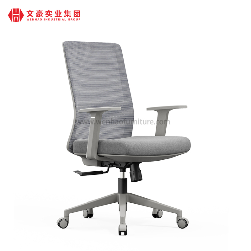 Mobiliario de oficina Foshan, silla de oficina ergonómica moderna de malla, sillas giratorias ejecutivas cómodas con respaldo alto