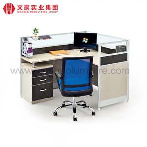 Conjunto modular de oficina moderna, marco de cubículo, muebles, estaciones de trabajo, partición de escritorio