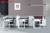 Fabricante, venta al por mayor, personal de trabajo, espacio abierto, estación de trabajo, escritorio de oficina, partición de oficina, mesa de cubículo