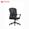 Proveedor de sillas de escritorio giratorias tapizadas con silla de oficina negra asequible en China