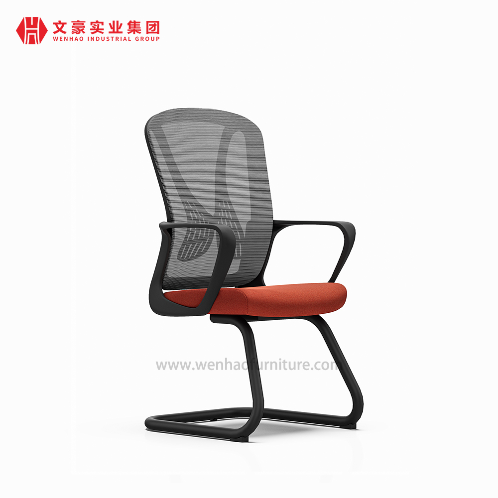 Proveedor tapizado de sillas de escritorio tapizadas silla gris moderna de la conferencia de la oficina de la malla en China