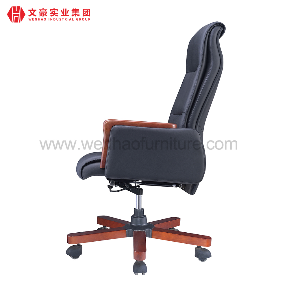 Sillas de escritorio tapizadas clásicas de cuero ergonómicas de gama alta de Boss de la oficina ejecutiva de la silla
