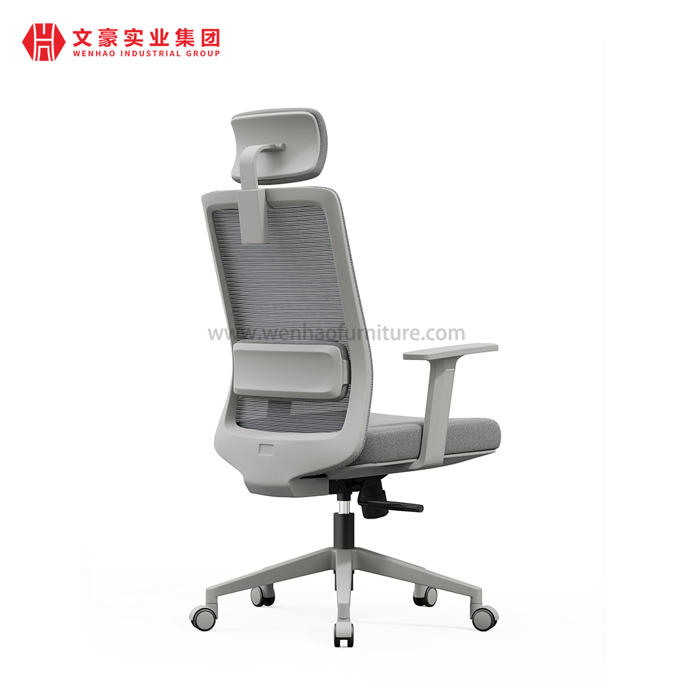 Silla para computadora Ergo con reposacabezas Sillas de escritorio tapizadas en malla en Office Max