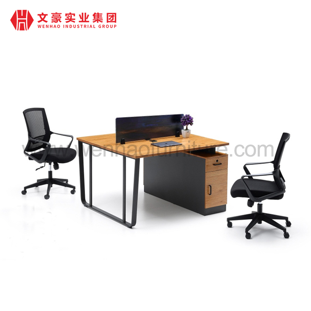 Escritorio de oficina Modular moderno y funcional para estación de trabajo de 2, 4 y 6 personas, muebles de oficina prácticos para cubículo de personal