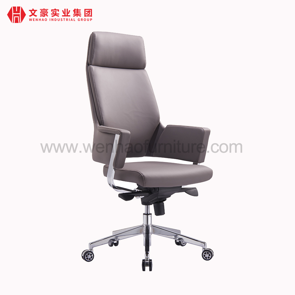 Nuevo Venta al por mayor, silla de oficina giratoria ergonómica de Pu con respaldo medio, sillas