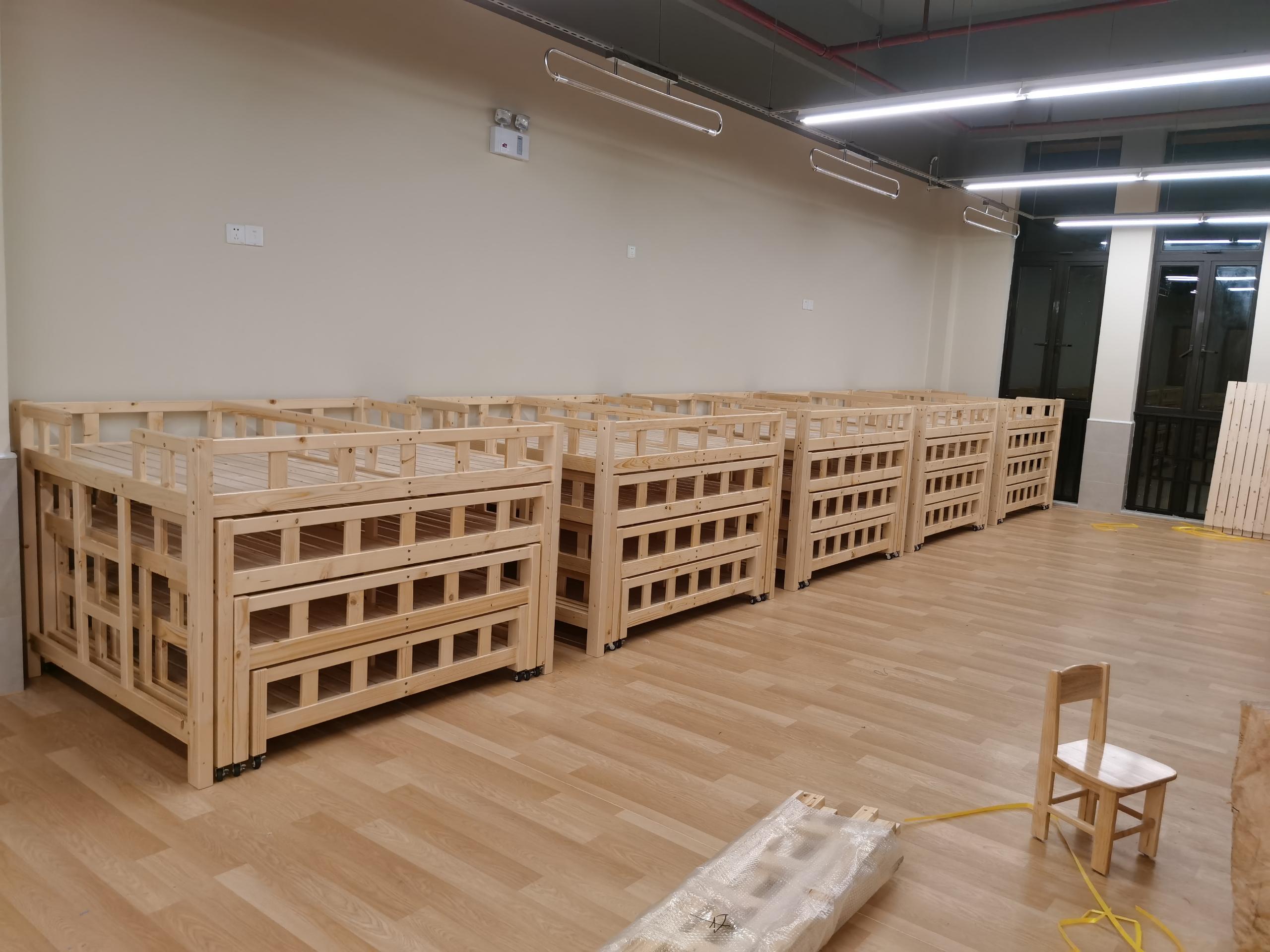 Cama de madera