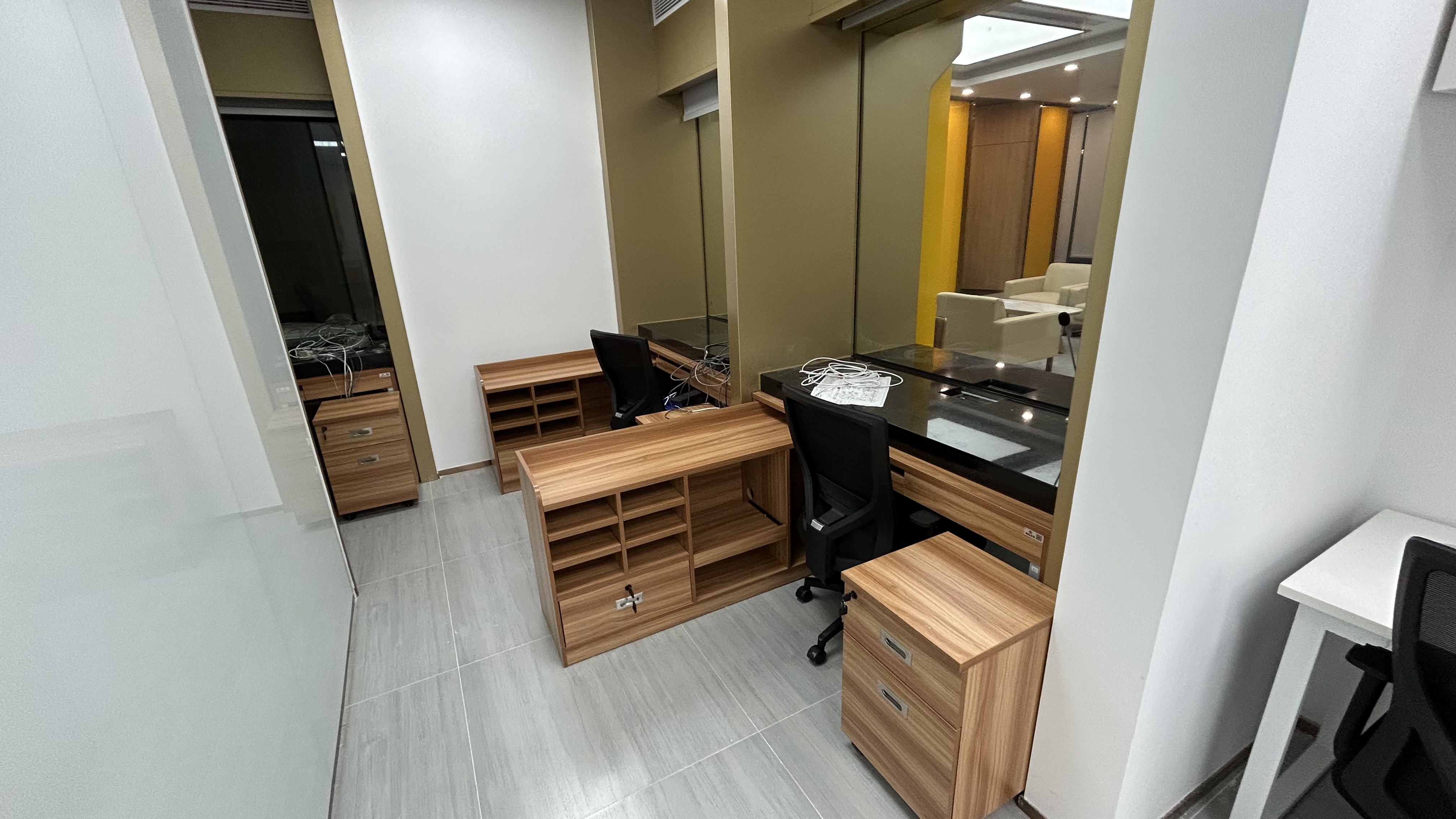 Escritorio de oficina ejecutivo