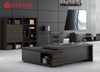 Escritorio de oficina Boss en forma de L, diseño de mesa Executive Boss, CEO, gerente, muebles de oficina