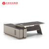 Mesa comercial de Boss del escritorio del encargado de la melamina del escritorio en forma de L para la oficina