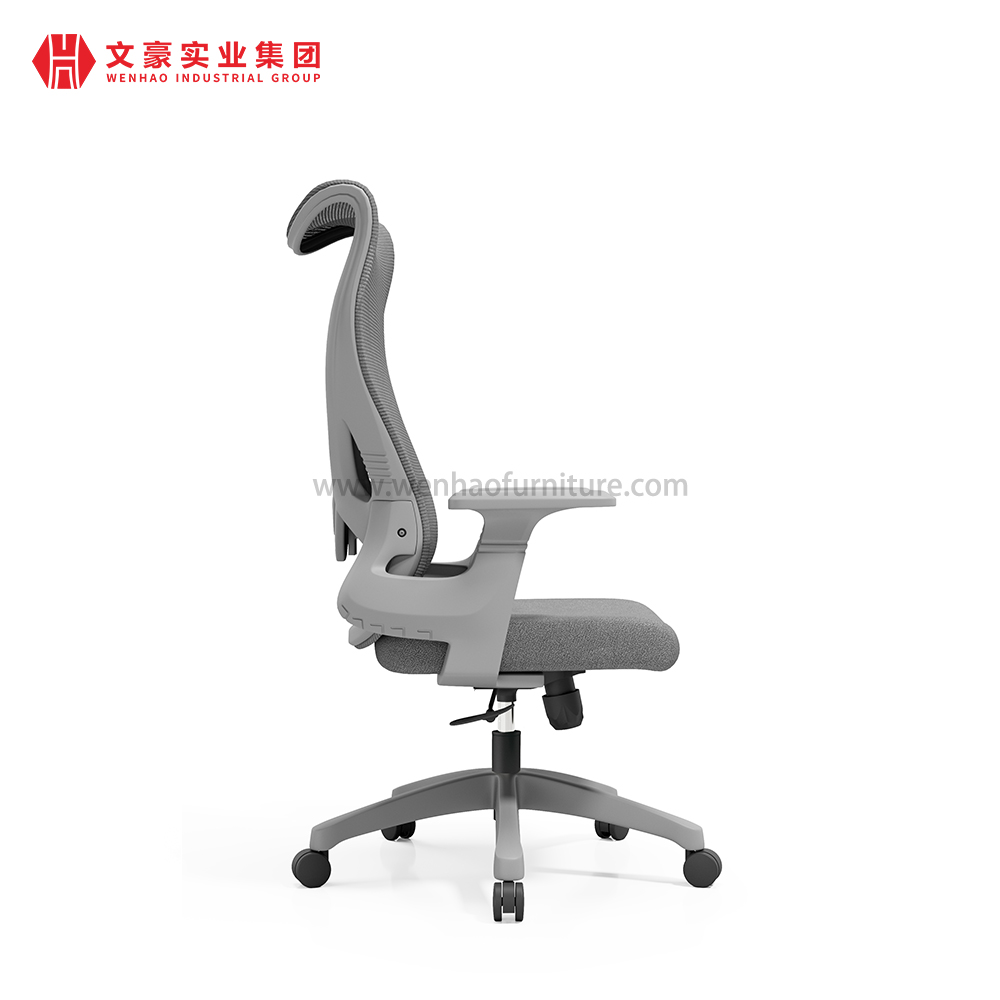Silla de oficina ergonómica ejecutiva giratoria ergonómica de malla con respaldo alto de China