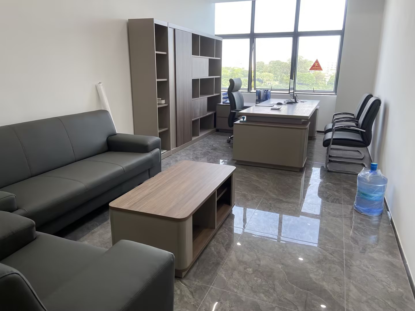 escritorio de oficina ejecutiva