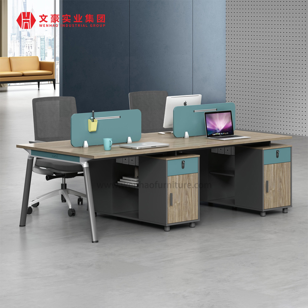 Estación de trabajo de escritorio con pantalla de trabajo de muebles de oficina Win Hope