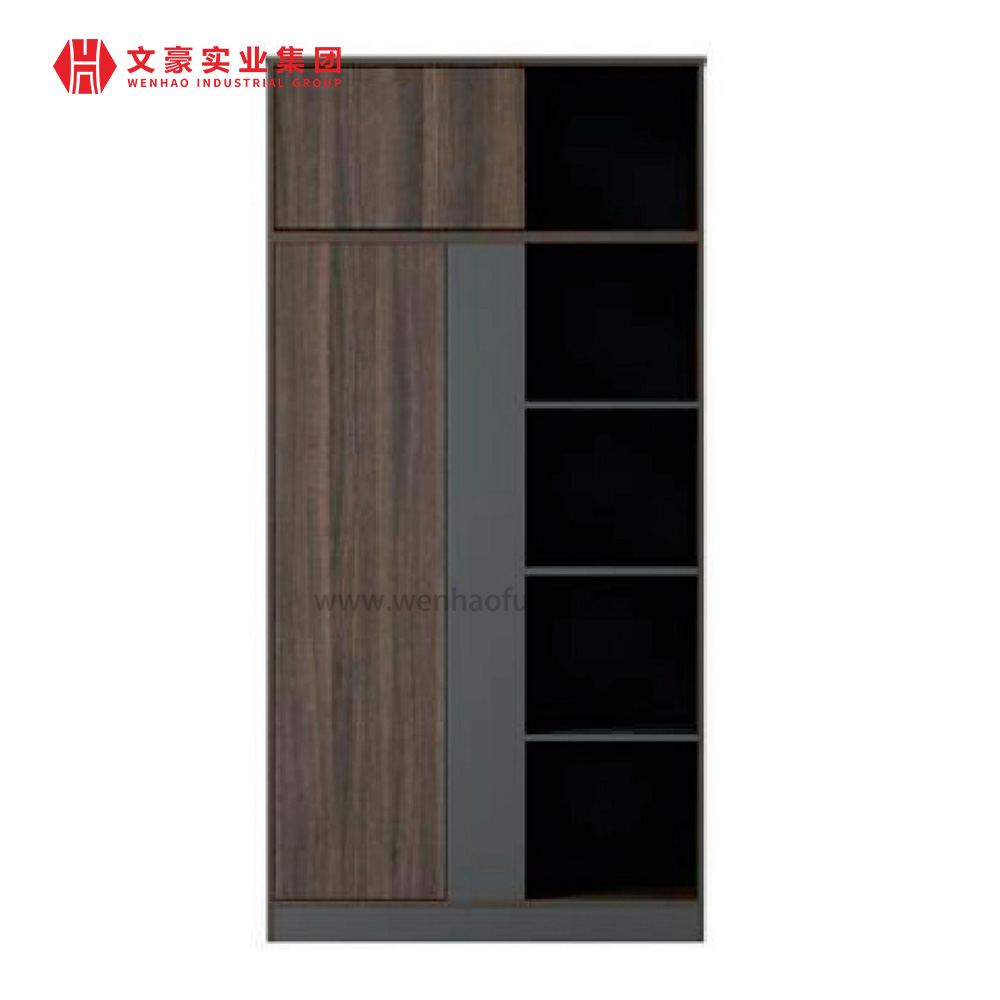 Archivador de muebles de diseño moderno con cajón, archivador de madera, armario, equipo de oficina, archivador grande