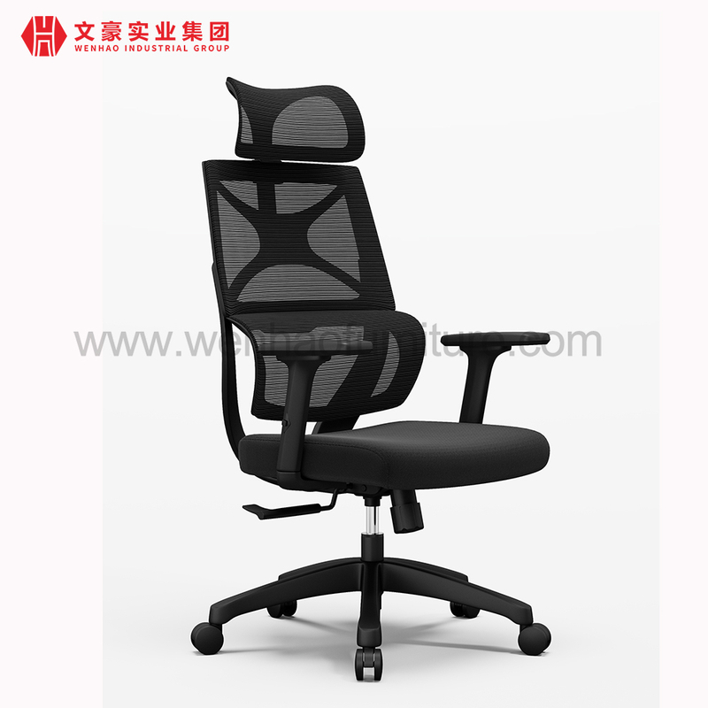 Silla de oficina de lujo ergonómica ajustable barata de la silla de la oficina de la malla del precio al por mayor