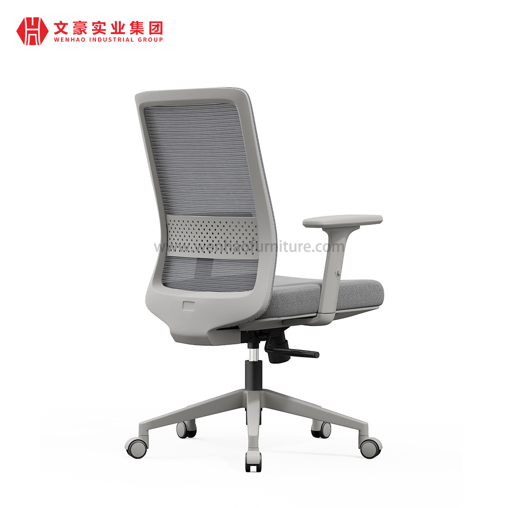 Mobiliario de oficina Foshan, silla de oficina ergonómica moderna de malla, sillas giratorias ejecutivas cómodas con respaldo alto