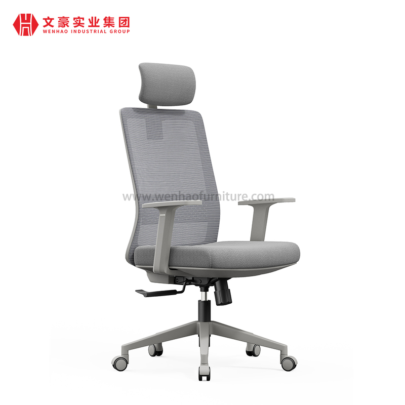 Silla De Oficina ergonómica Guangdong De malla completa Silla De Oficina con soporte Lumbar adaptable Silla De Oficina giratoria De director ejecutivo