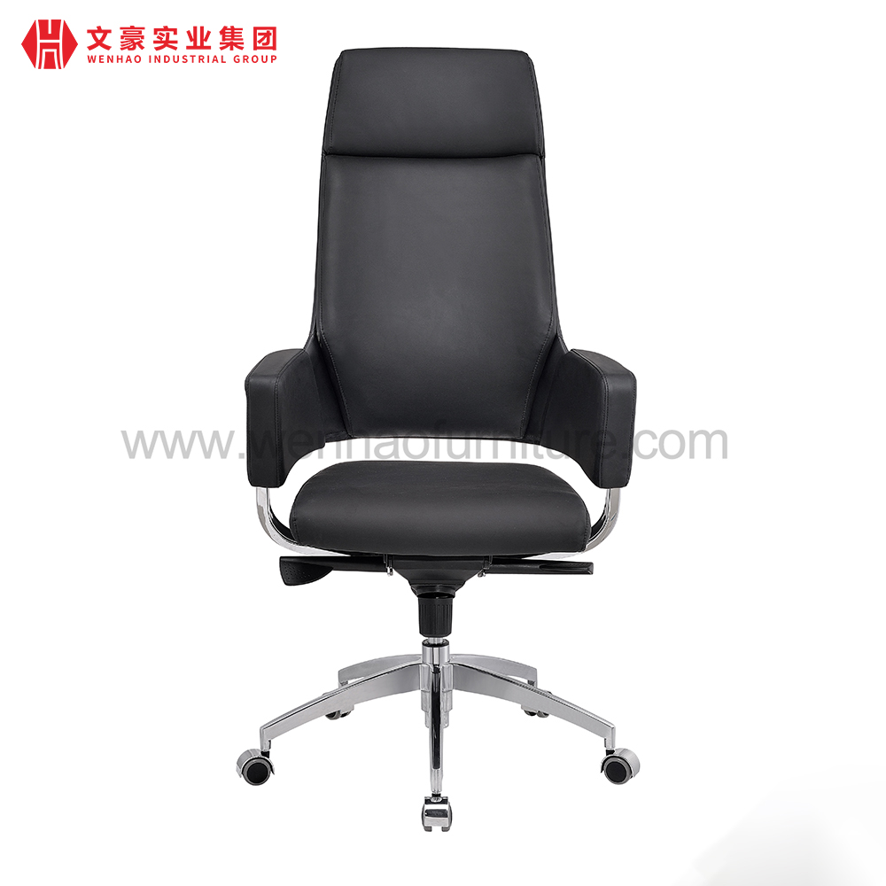 Nuevo Venta al por mayor, silla de oficina giratoria ergonómica de Pu con respaldo medio, sillas