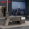 Muebles de oficina modernos Escritorio de oficina con computadora ejecutiva