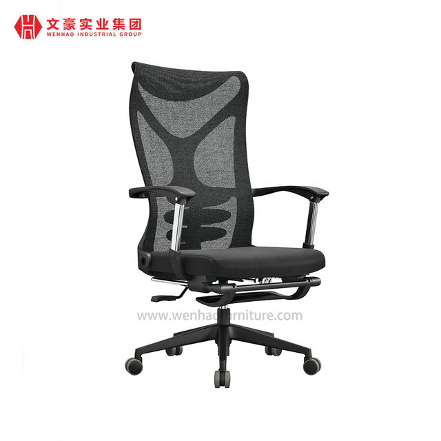 Silla de ordenador ergonómica moderna, silla de oficina de malla giratoria con respaldo medio, multifunción, gerente ejecutivo