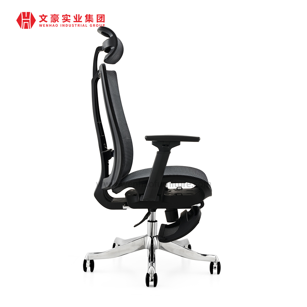 Sillas ergonómicas de oficina de malla con reposapiés Silla de oficina Fatory en China