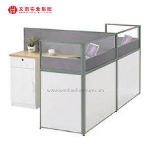 Escritorio para computadora moderno Fabricante de muebles de China Personal ejecutivo Cubículos de oficina Estaciones de trabajo Diseño modular de madera