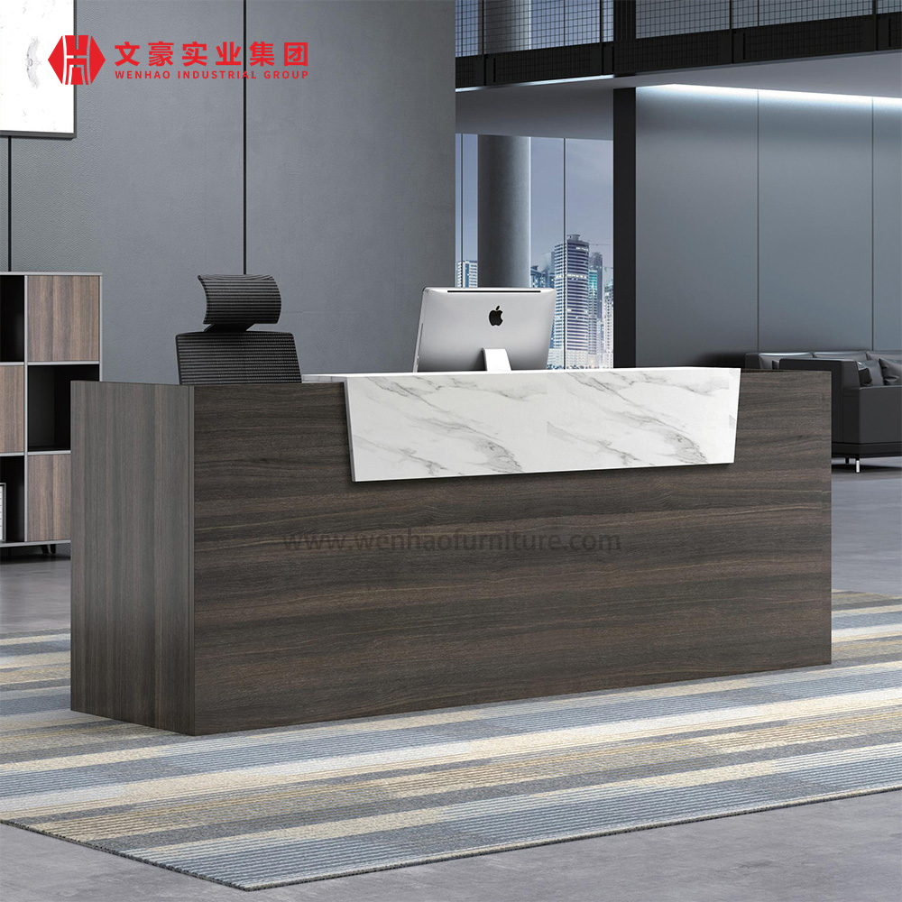Conjunto de muebles de oficina ejecutiva Escritorio moderno CEO Boss Manager Director Escritorio de oficina ejecutiva