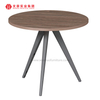 Mesa de centro cuadrada de melamina moderna de lujo, muebles de oficina de alta gama, suministro de fábrica