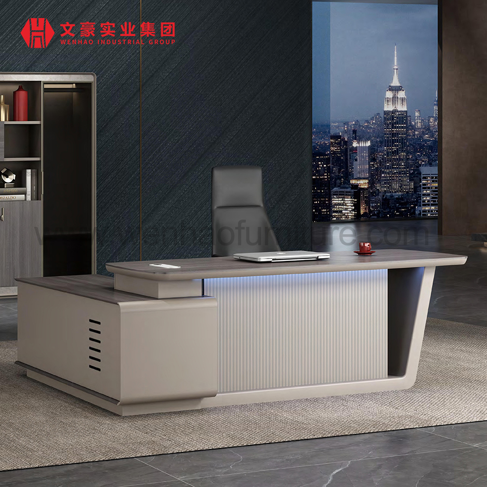 Muebles de escritorio de oficina ejecutivos de alta gama de diseño modernos