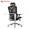 Silla de oficina ergonómica de malla con respaldo alto y reposapiés, fábrica moderna de sillas ejecutivas en China